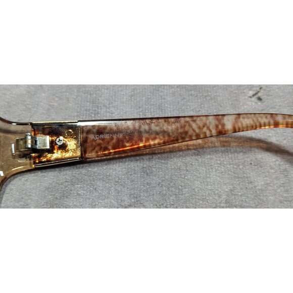 Adrienne Vittadini Translucent Speckled Tan Sunglasses - Picture 6 of 6